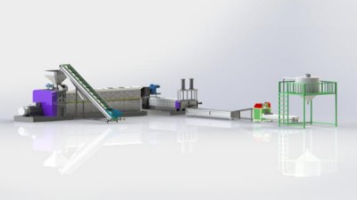 Double-Stage Plastic Pelletizing System