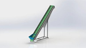 Rigid plastic conveying