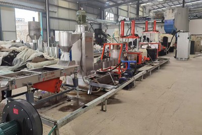 Single-Stage Twin-Screw Plastic Pelletizing System