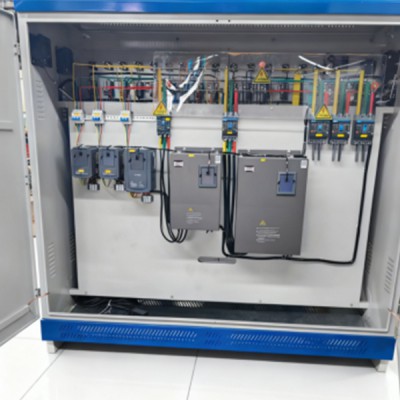 Frequency inverter control cabinet